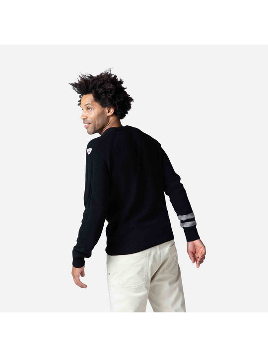 Sweter Rossignol Signature Knit czarny - Adventure Sports
