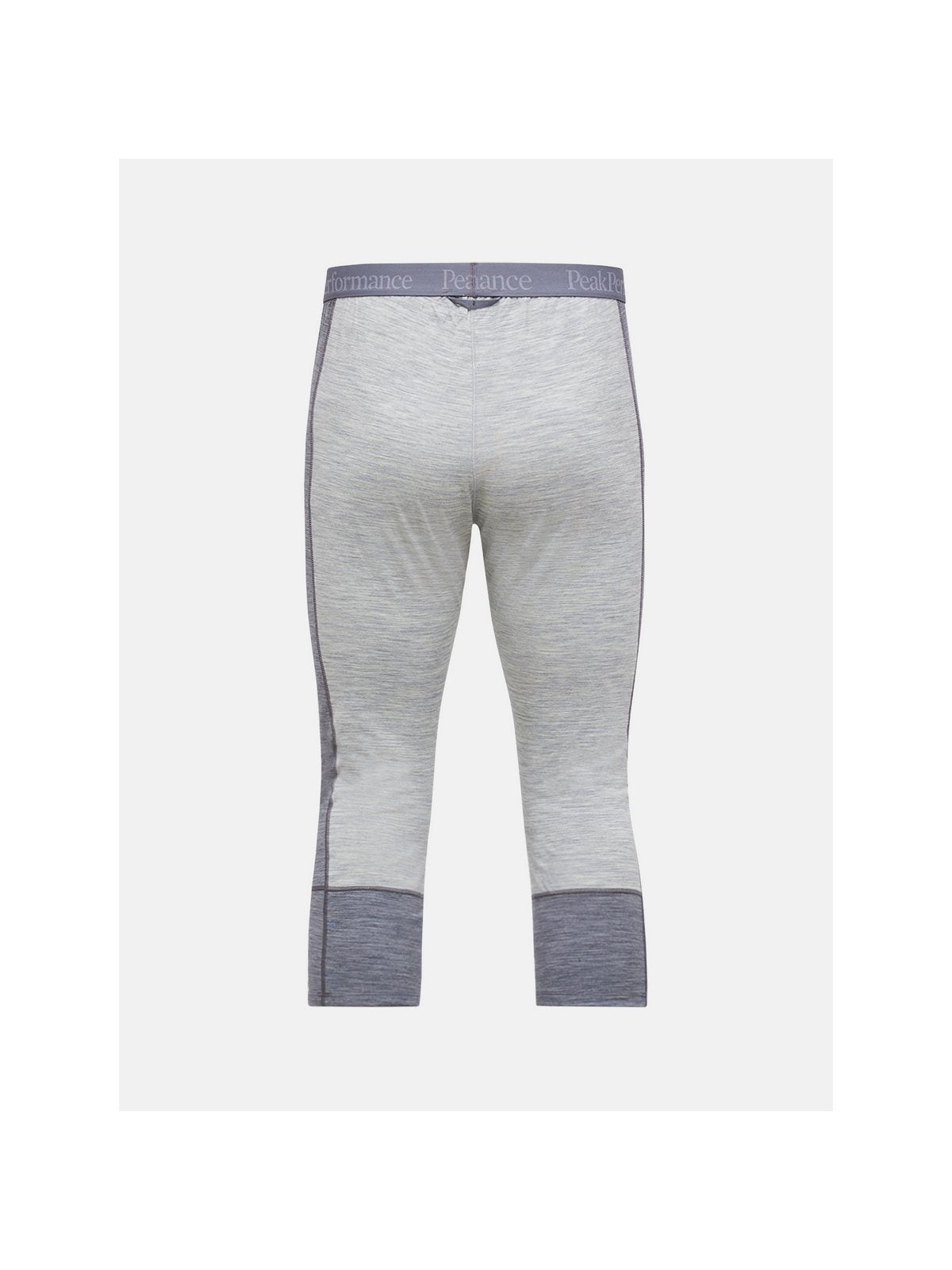 Spodnie termiczne męskie PEAK PERFORMANCE Magic 3/4 Long Johns Wool-blend Baselayer Men szare