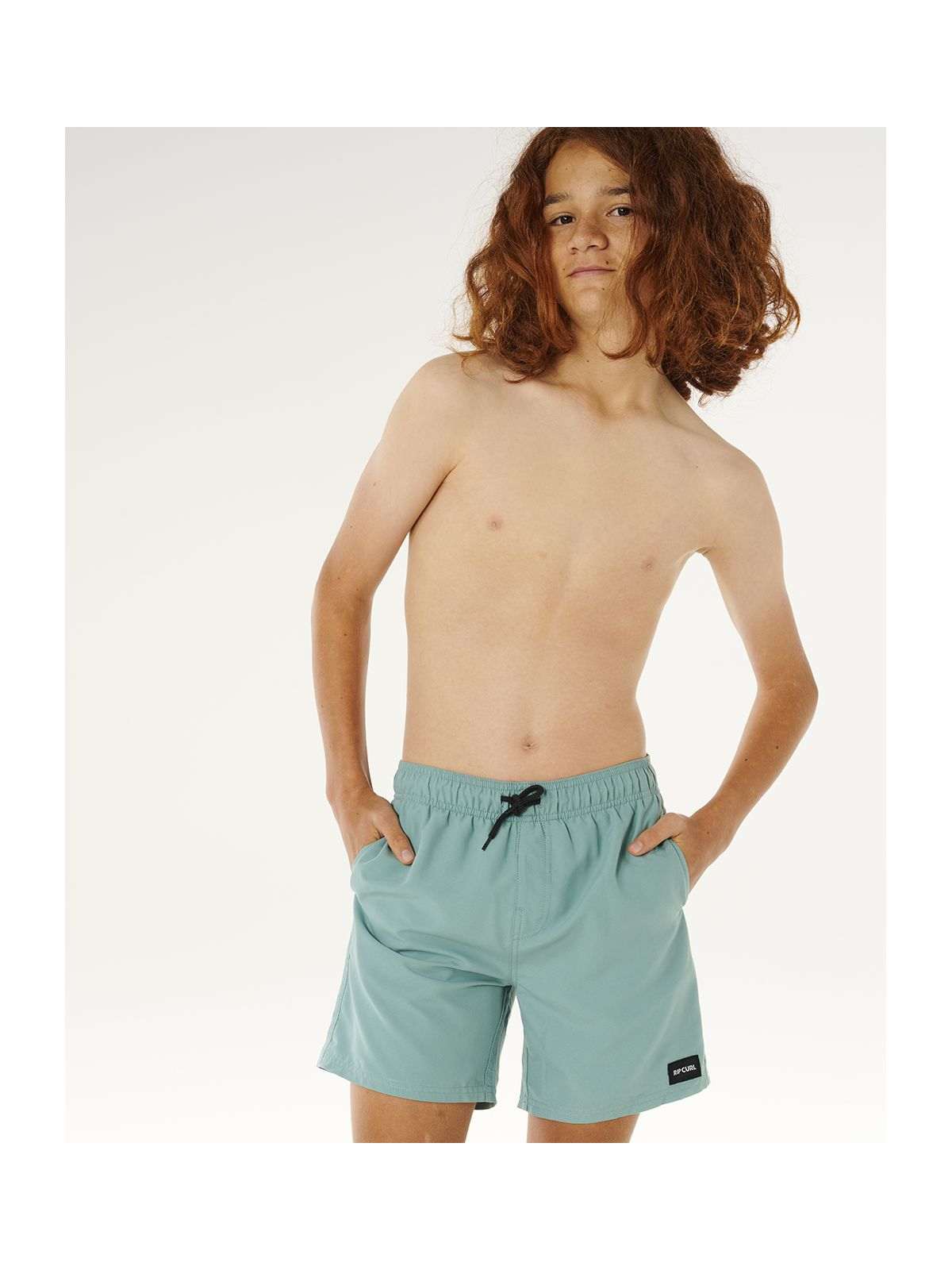 Boardshorty chłopięce RIP CURL Offset Volley -Boy niebieskie