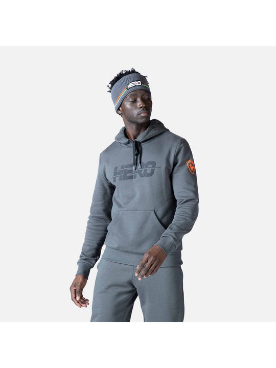 Bluza męska Rossignol Hero Hoodie szary - Adventure Sports
