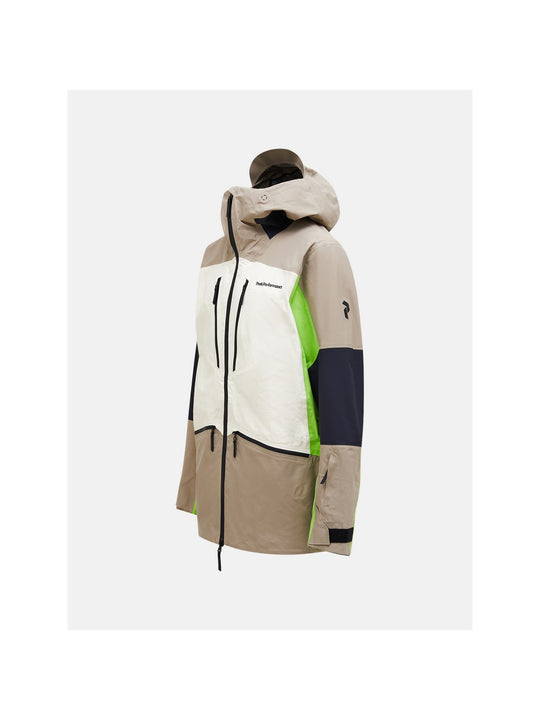 Kurtka narciarska Peak Performance M Vertical Gore beżowy - Adventure Sports
