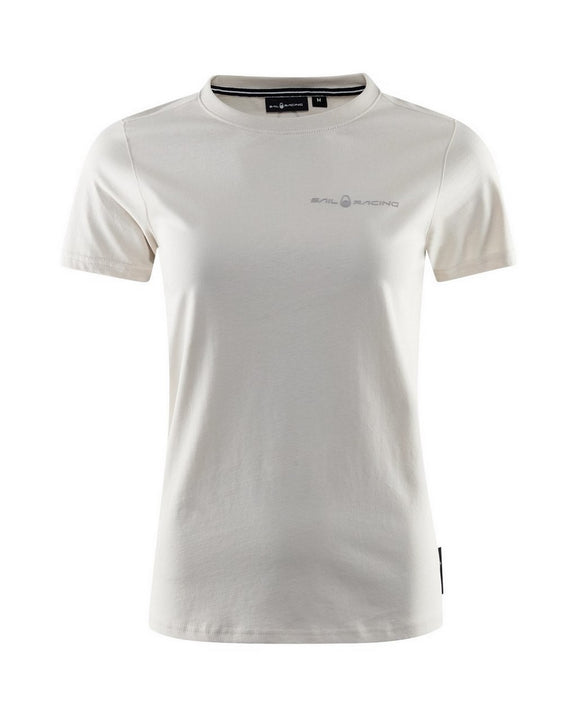Koszulka damska Sail Racing W GALE LOGO TEE beżowa
