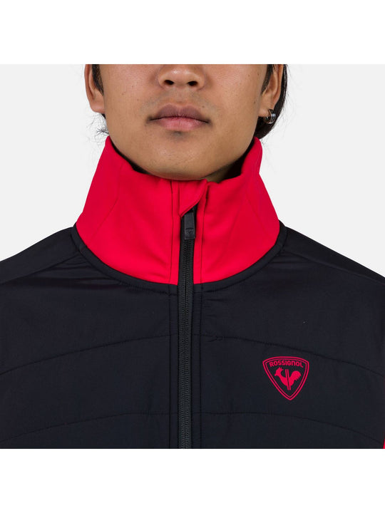 Bluza męska ROSSIGNOL Classique Hybrid Clim Fz czerwony
