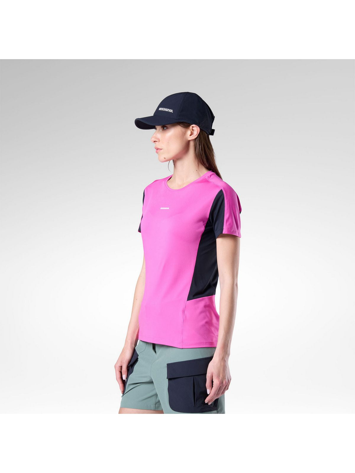 Koszulka damska ROSSIGNOL W Hiking Tee różowa