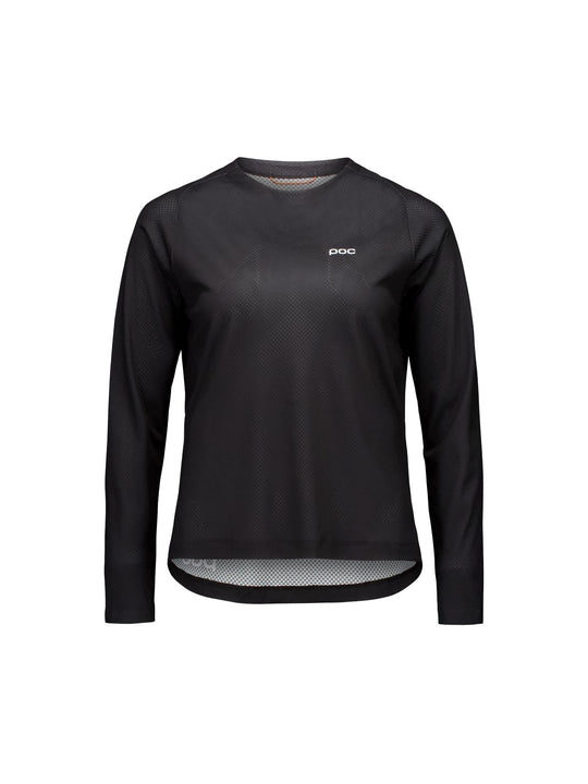 Koszulka rowerowa damska POC W's Motion Air L/S Jersey czarny
