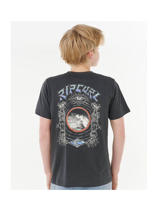 Koszulka RIP CURL TROPIC DAZE ART TEE -BOY czarna
