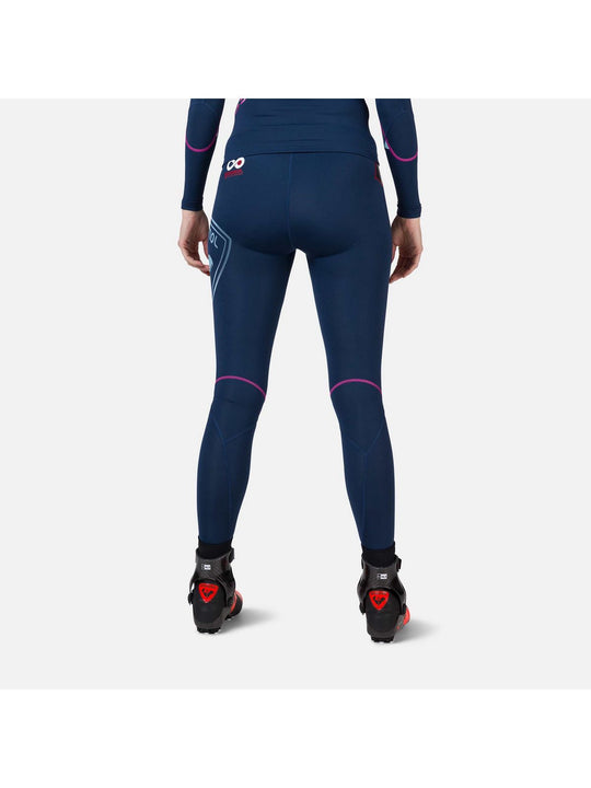 Legginsy Rossignol W Infini Compression Race Tigh granatowy - Adventure Sports
