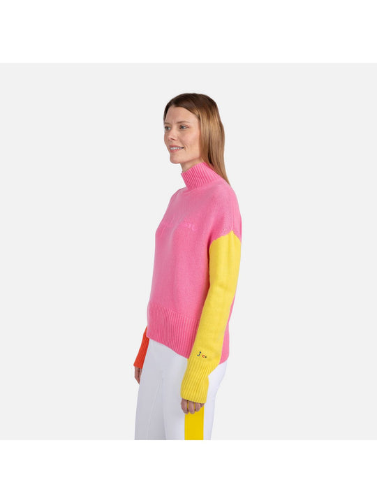 Sweter Rossignol W Jcc Lounge Pull różowy - Adventure Sports
