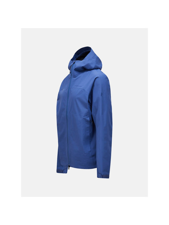 Kurtka outdoorowa męska PEAK PERFORMANCE Treeline HIPE 2.5L Shell Jacket niebieska
