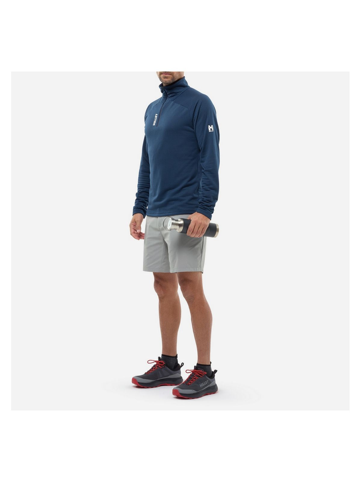 Bluza męska MILLET Parmelan Light Fleece Po M granatowa