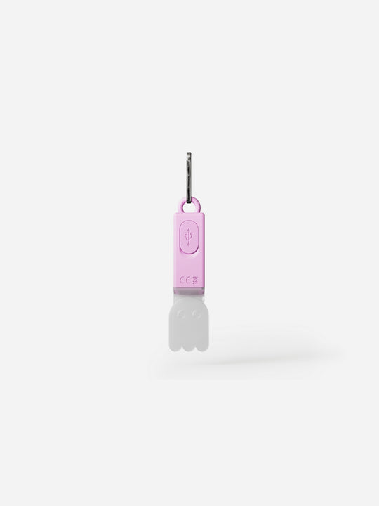 Zawieszka świecąca dla dzieci BOOKMAN Lightstick Ghost różowy

