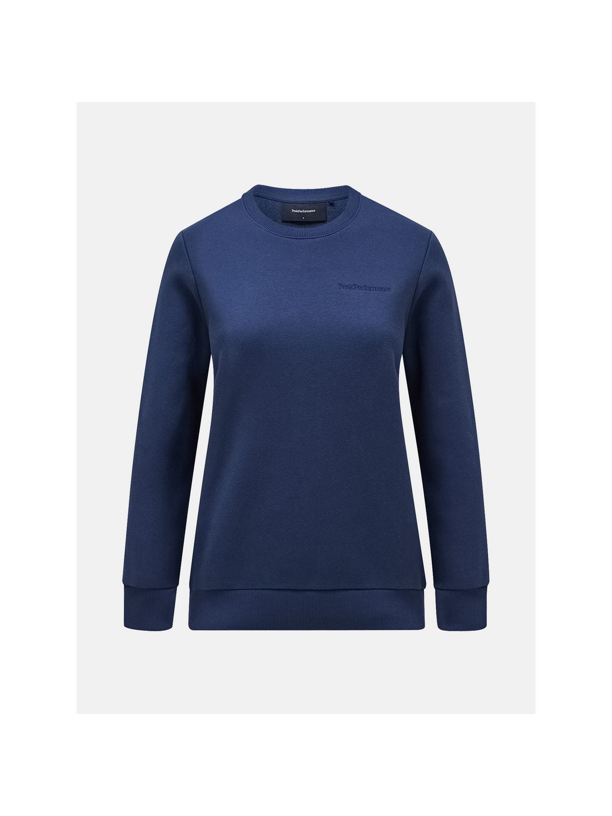 Bluza PEAK PERFORMANCE Original Small Logo Crew Women niebieski - Adventure Sports