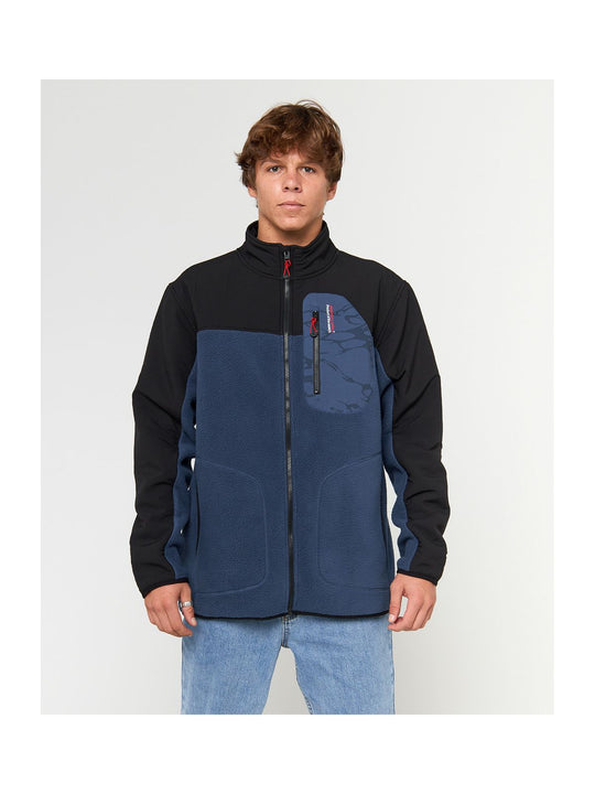 Bluza RIP CURL ANTI SERIES SEARCH ZIP CREW granatowa
