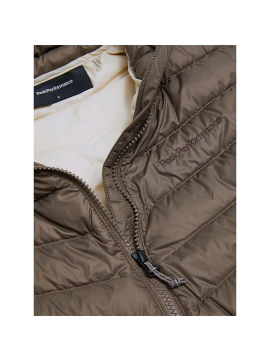 Kamizelka puchowa damska PEAK PERFORMANCE Frost Down Vest brązowa
