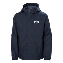 Kurtka dziecięca HELLY HANSEN Jr Vancouver Rain Jacket granatowa
