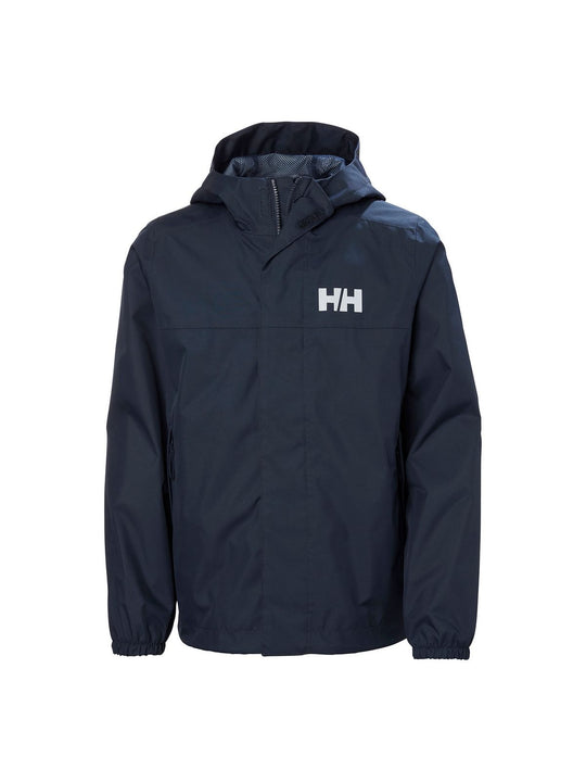Kurtka dziecięca HELLY HANSEN Jr Vancouver Rain Jacket granatowa
