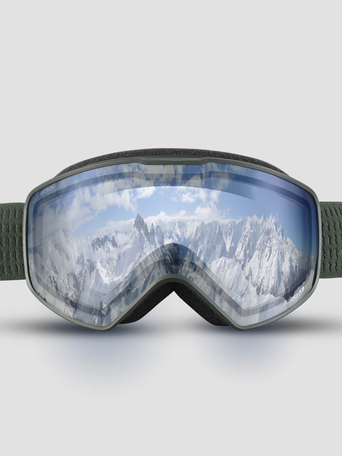 Gogle narciarskie JULBO CYCLON zielone fotochrom Cat 0-4 High Contrast