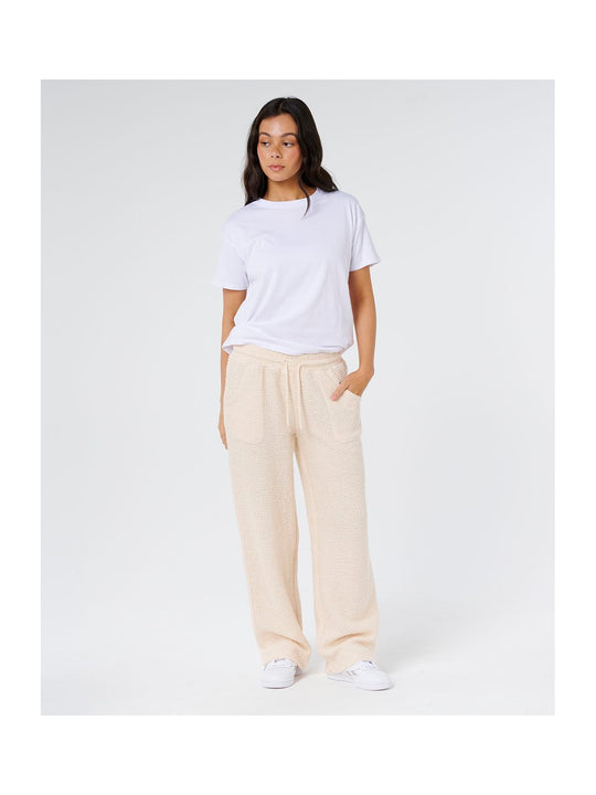 Spodnie damskie RIP CURL Cala Nights Textured Pant piaskowe
