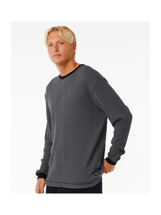 Koszulka RIP CURL Quality Surf Products Ls Tee czarny - Adventure Sports
