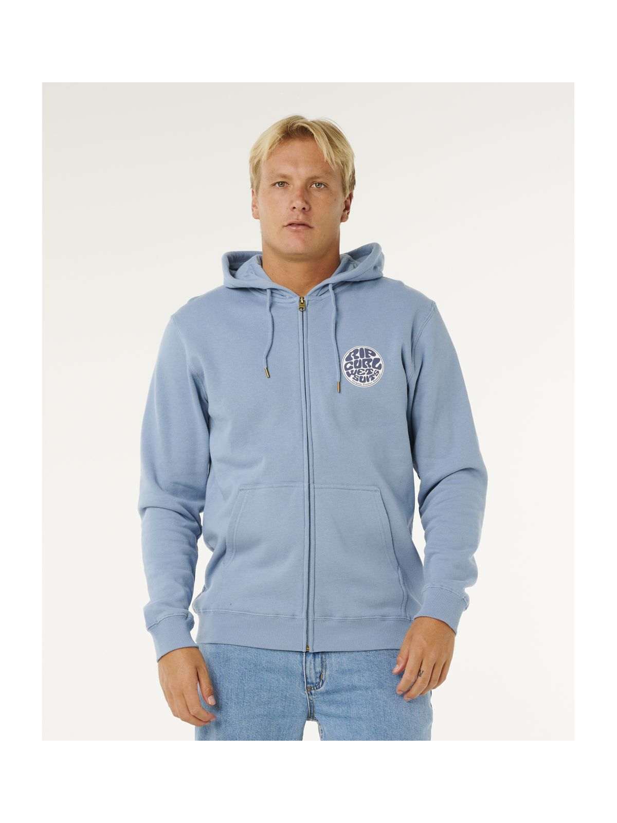 Bluza męska RIP CURL Wettie Passage Icon Zip Thru niebieska