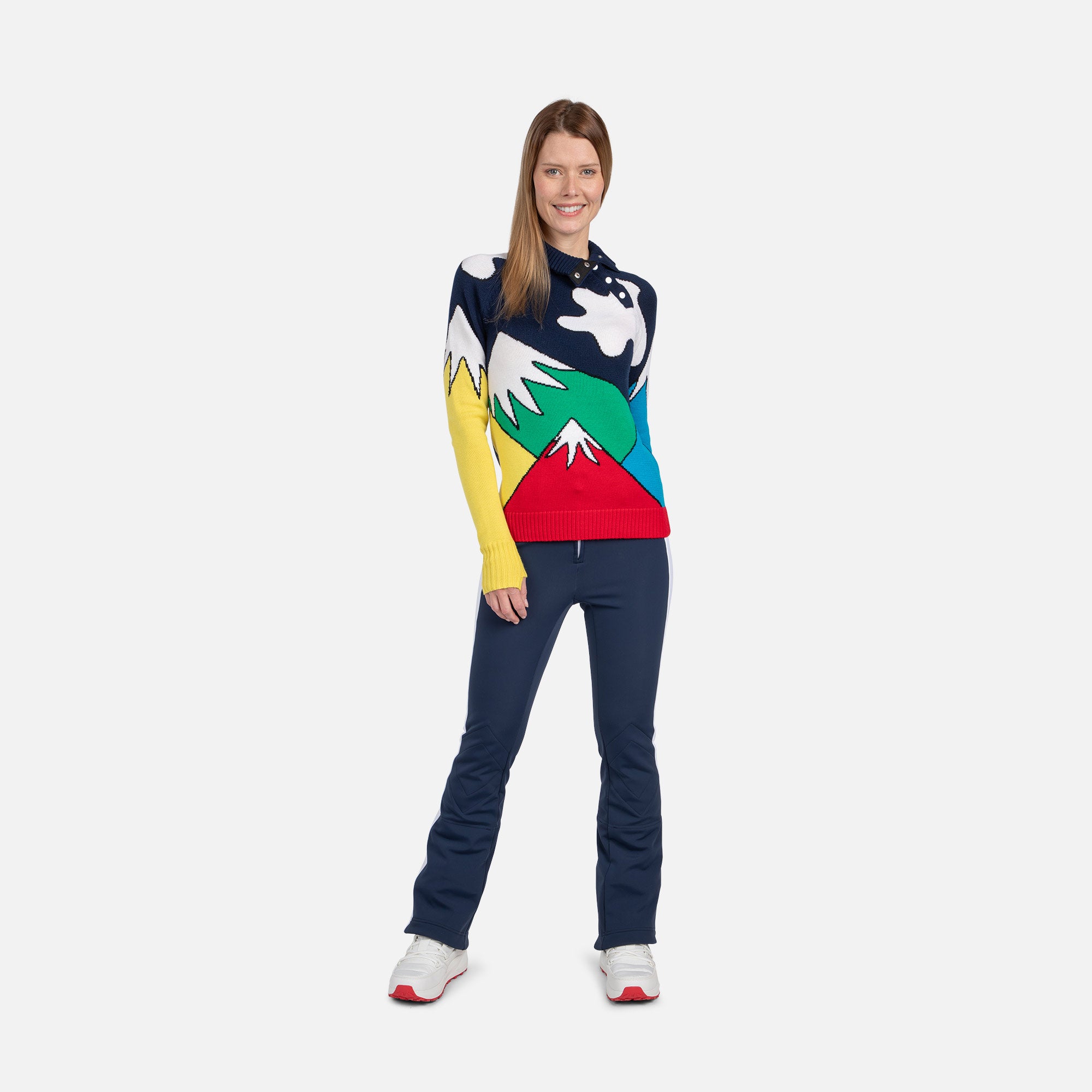Sweter Rossignol W Jcc Mountain Pull niebieski - Adventure Sports