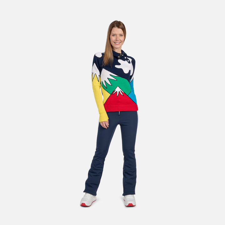 Sweter Rossignol W Jcc Mountain Pull niebieski - Adventure Sports
