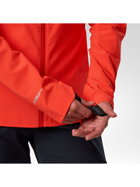 Kurtka damska ROSSIGNOL W Venon Wind Hoodie Jacket czerwona

