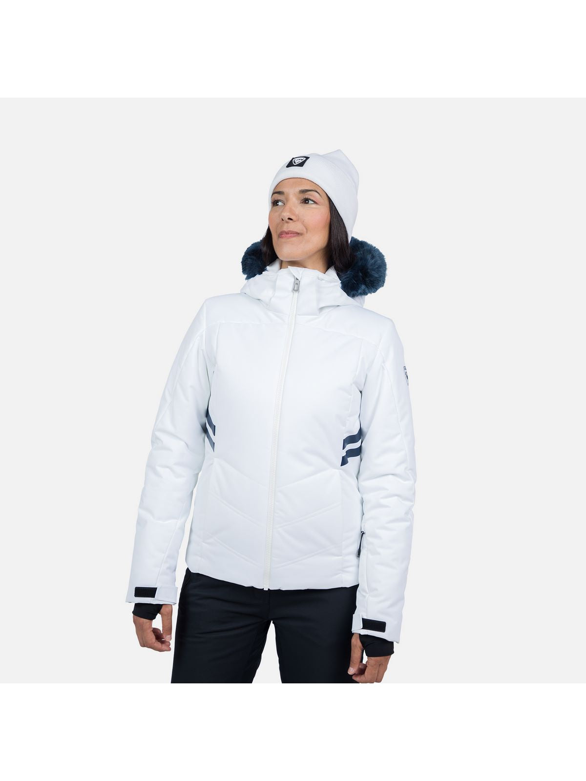 Kurtka Rossignol W Ski Jkt biały - narciarska - Adventure Sports