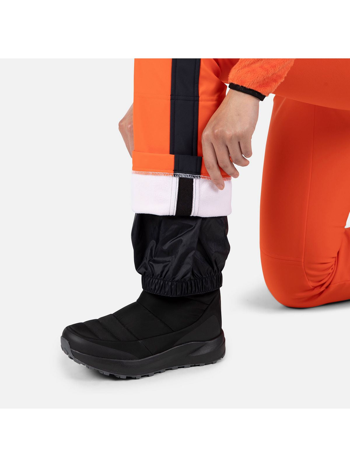 Spodnie narciarskie damskie Rossignol W Resort Softshell Pant pomarańczowe - Adventure Sports