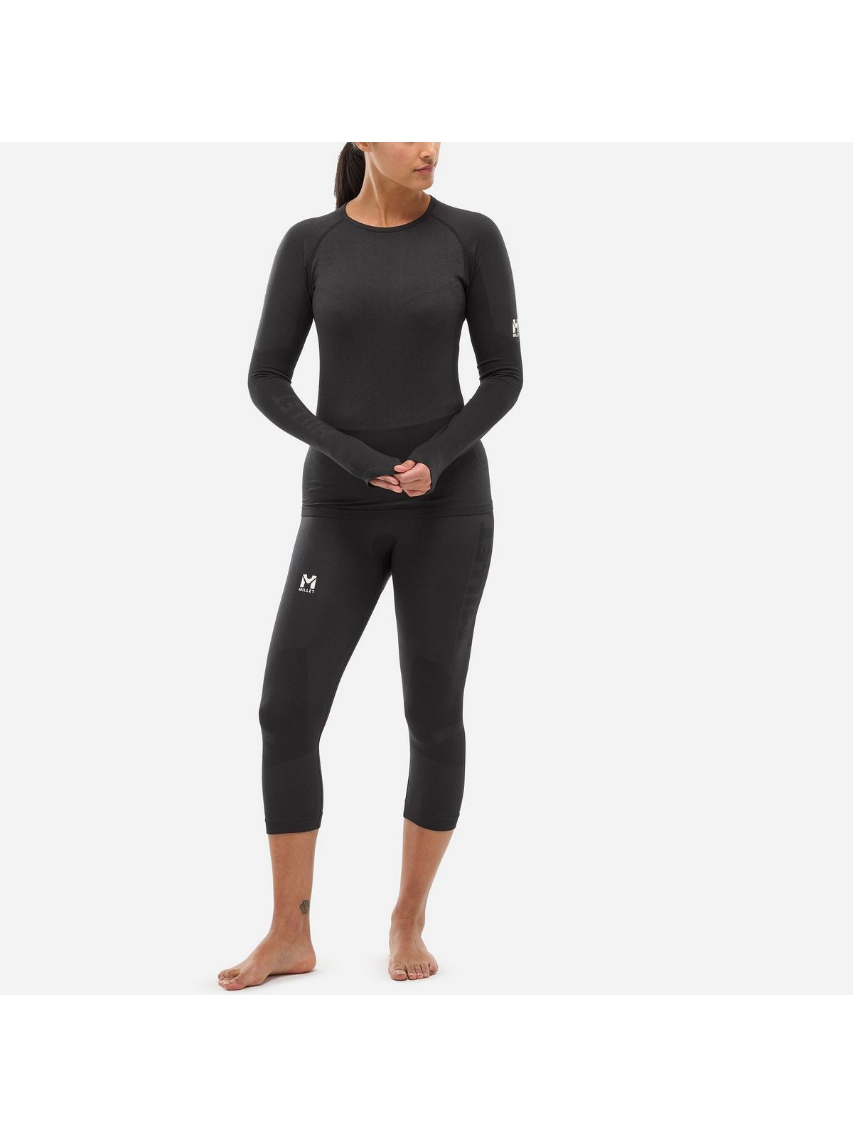 Bielizna damska MILLET Drynamic Soft 3/4 Tight W czarna