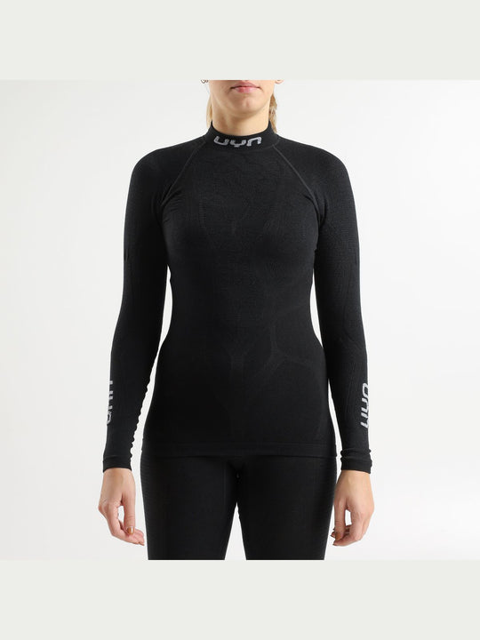 Koszulka UYN Woman Elevatyon Biomorph Uw Shirt Long Sl.Turtle Neck czarny
