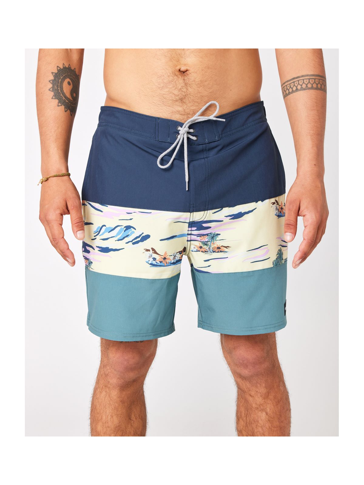 Boardshorty RIP CURL Allover Semi Elastic 17’’ żółty - Adventure Sports