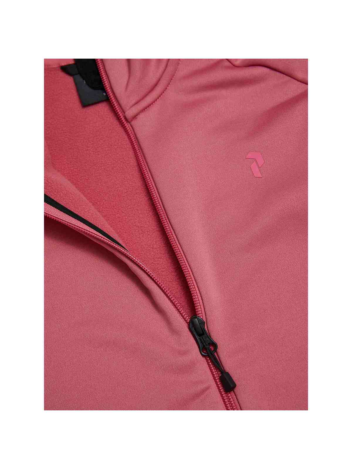 Bluza damska PEAK PERFORMANCE Rider Essentials Midlayer Zip Jacket różowa