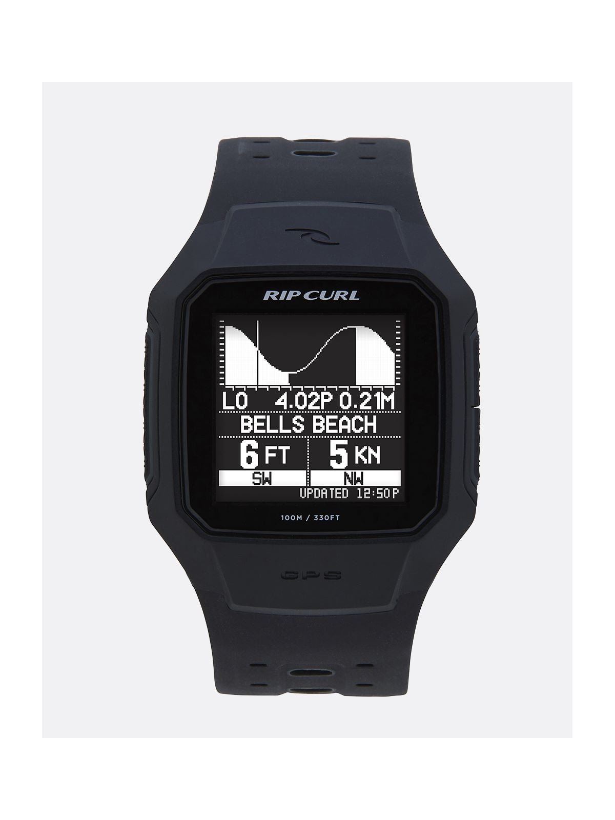 Zegarek wodoodporny RIP CURL SEARCH GPS SERIES 2 czarny