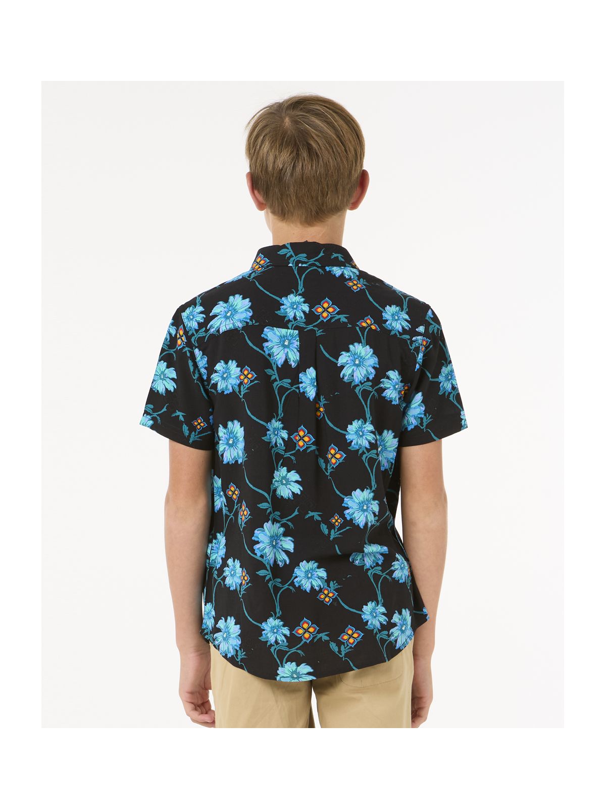 Koszula RIP CURL Surf Revival S/S Shirt-Boy czarny