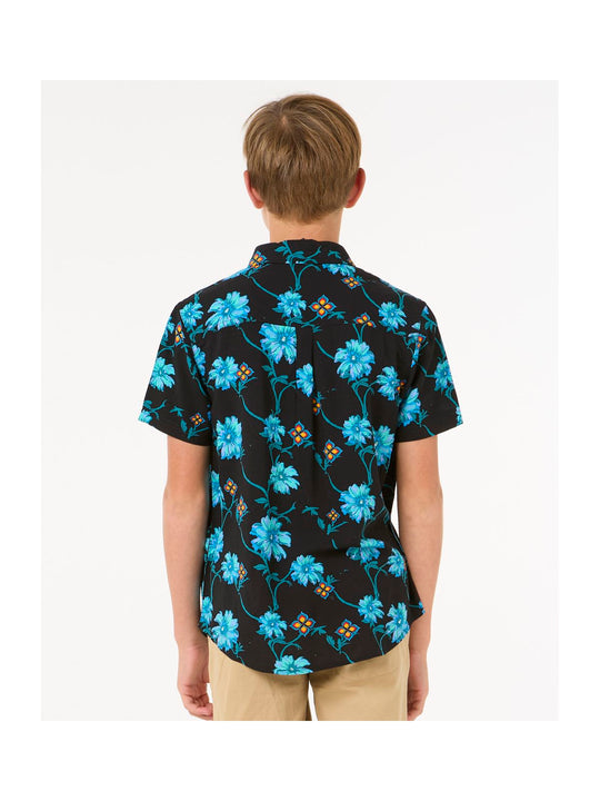 Koszula RIP CURL Surf Revival S/S Shirt-Boy czarny

