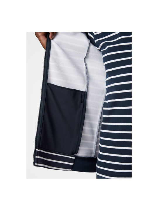 Bluza damska HELLY HANSEN W Crew Fleece Jacket Kolor granatowa
