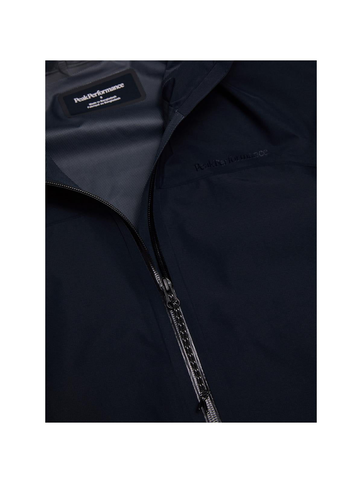 Kurtka outdoorowa damska PEAK PERFORMANCE Treeline HIPE 2.5L Shell Jacket czarna