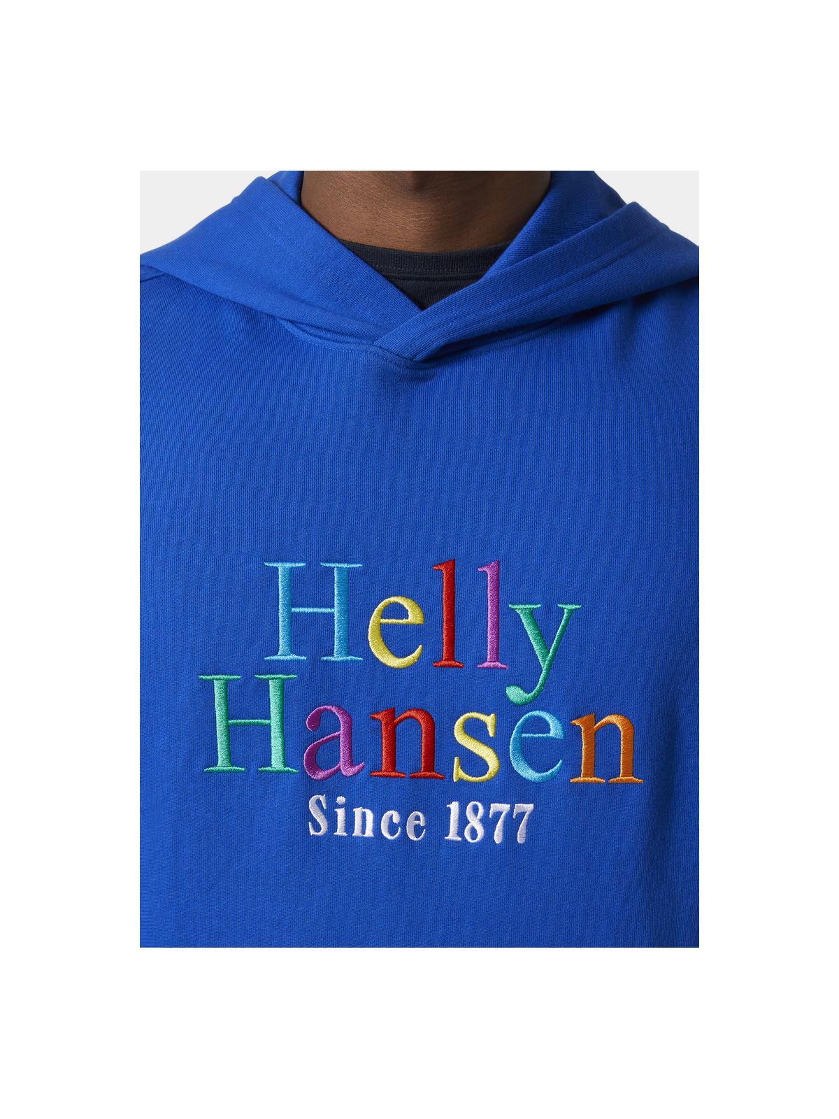 Bluza męska HELLY HANSEN Core Graphic Sweat Hoodie niebieski - Adventure Sports