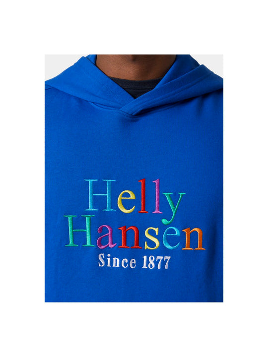 Bluza męska HELLY HANSEN Core Graphic Sweat Hoodie niebieski - Adventure Sports
