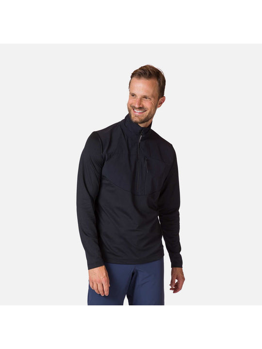 Bluza Rossignol Skpr 1/2 Zip Sweat czarny - Adventure Sports
