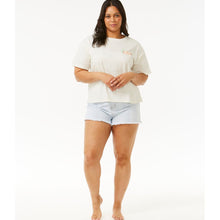Koszulka RIP CURL Tiki Tropics Relaxed Tee biały - Adventure Sports
