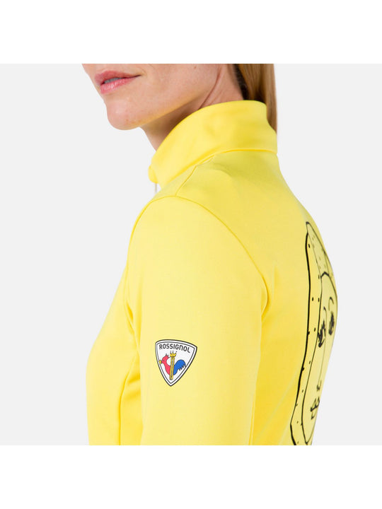 Bluza Rossignol W Climi Jkt żółty - Adventure Sports

