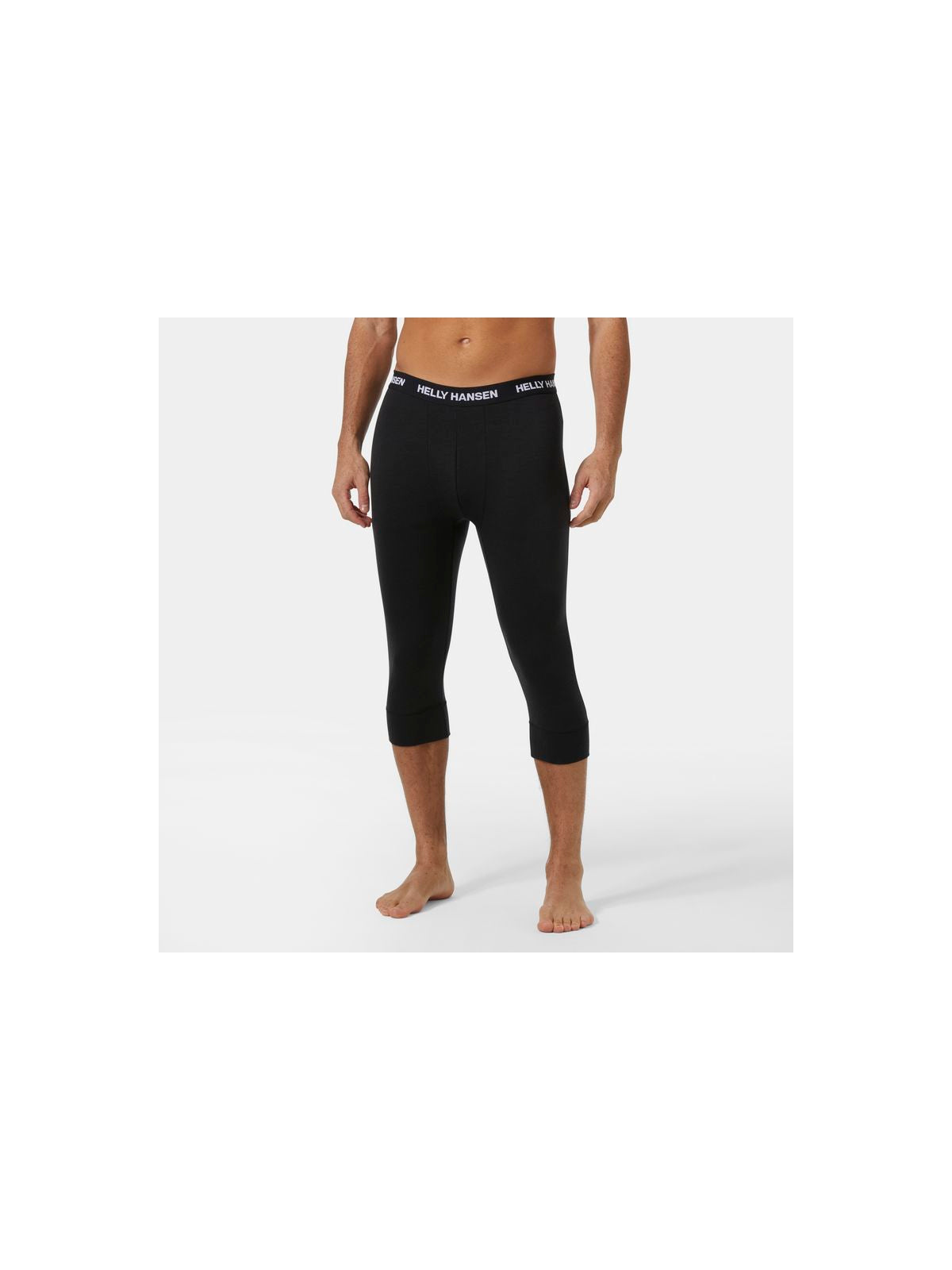 Legginsy męskie HELLY HANSEN Lifa Merino Midweight 3/4 Pant  kolor czarny