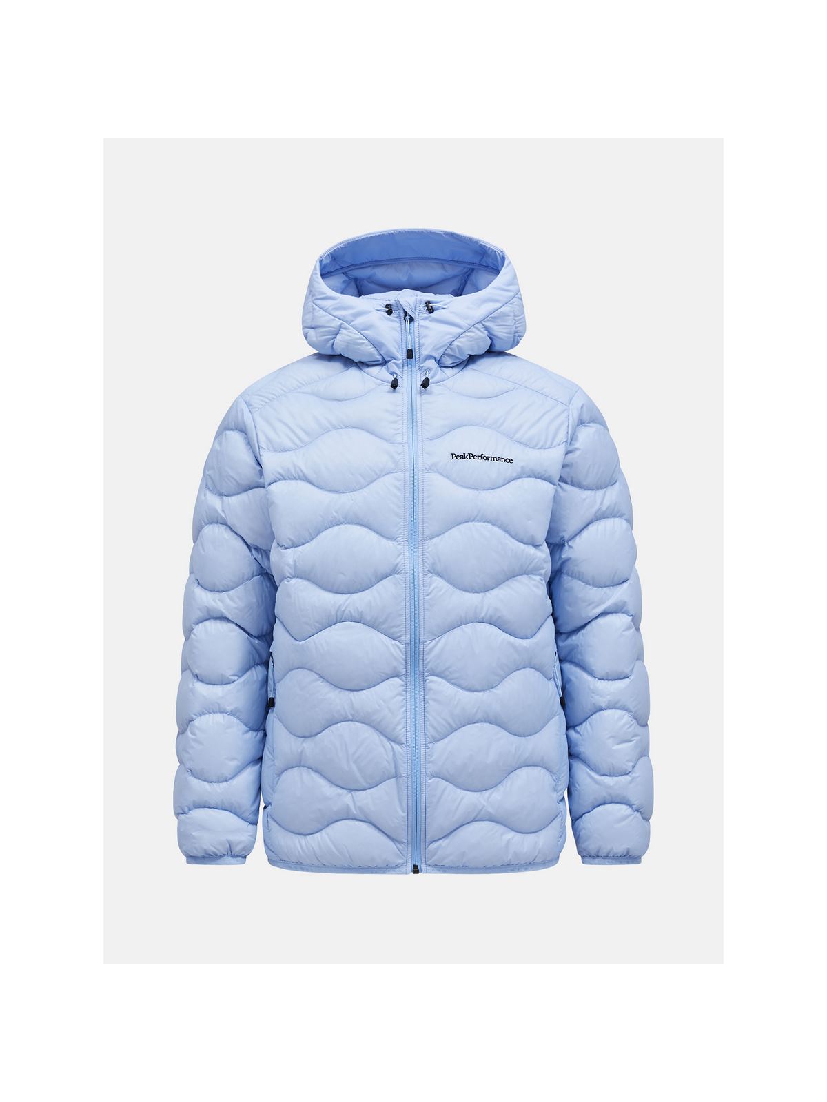 Kurtka z puchem męska Peak Performance M Helium Down Hood Jacket niebieski - Adventure Sports