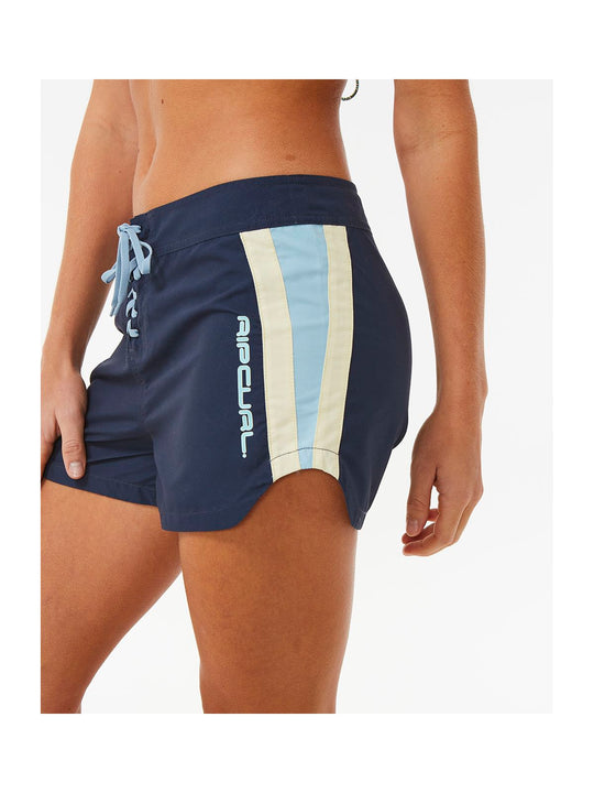Boardshorty RIP CURL Block Party Hi Waist 3’’ granatowy - Adventure Sports
