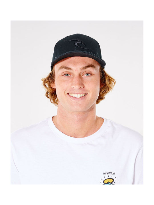 Czapka RIP CURL Tepan Flexfit Cap czarny - TU - Adventure Sports
