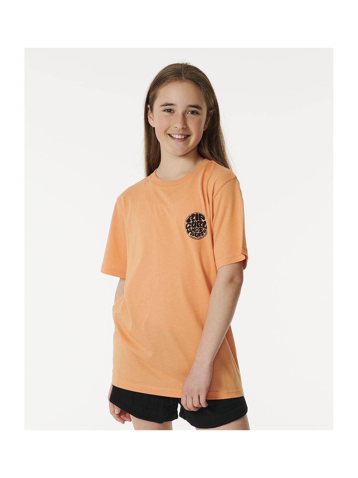 T-Shirt dziecięcy RIP CURL Wetsuit Icon Tee -Kids pomarańczowy - Koszulka - Adventure Sports