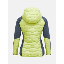 Kurtka PEAK PERFORMANCE Helium Down Hybrid Hood Women żółty
