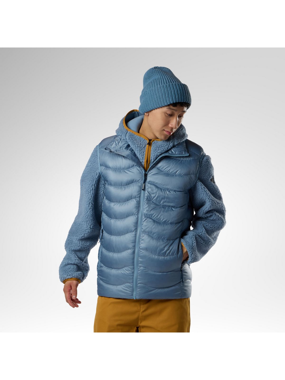 Kamizelka męska ROSSIGNOL M Verok Down Vest niebieska